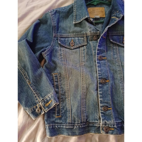 Old Navy Trucker Jean Jacket Size Medium Blue Denim Front Pockets Classi… - Picture 3 of 8